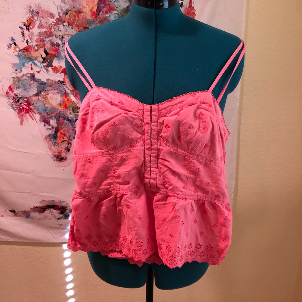 Pink Embroidered Top - Picture 2 of 5
